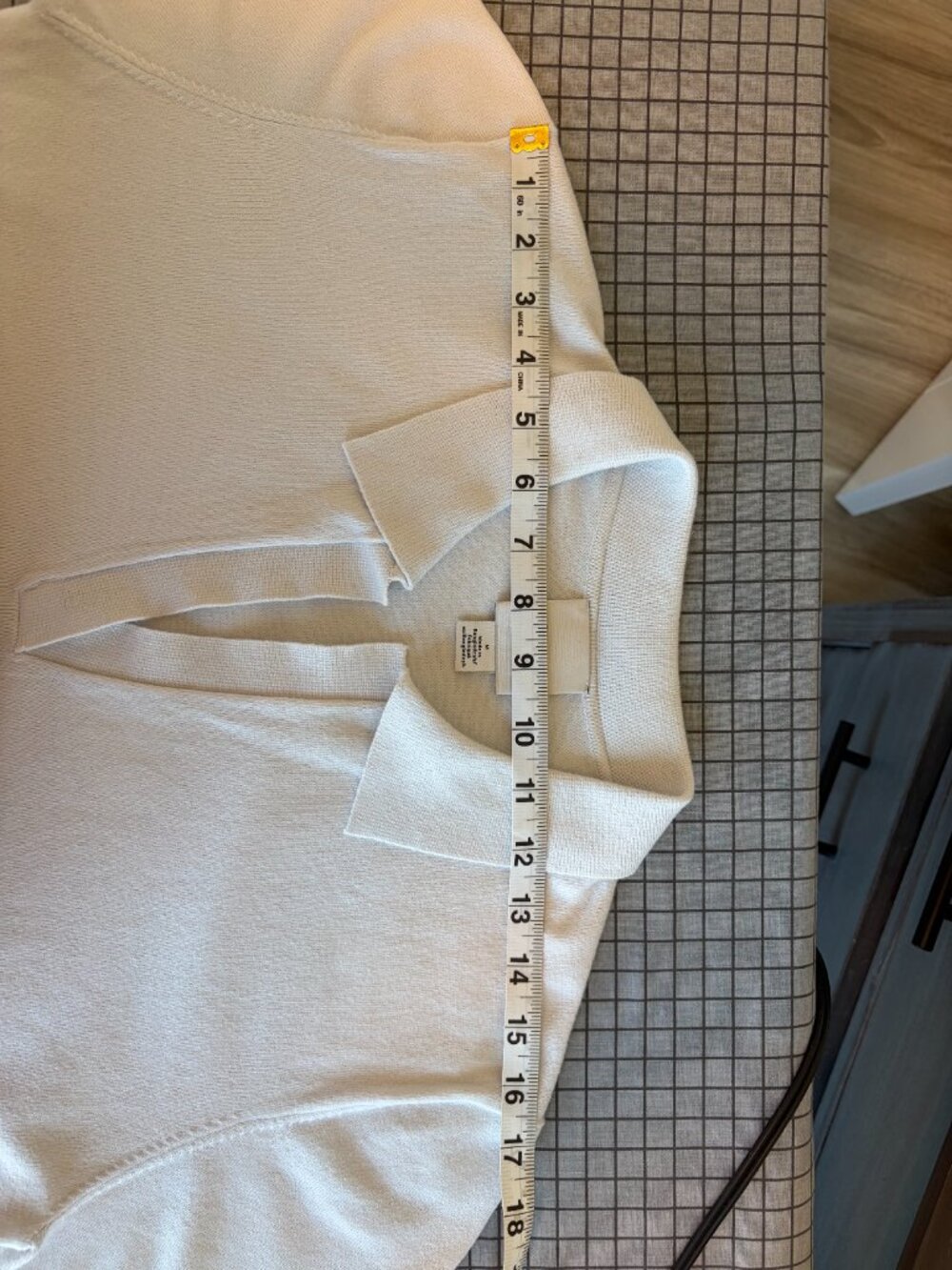Calvin Klein White Knit Polo - Picture 5 of 8